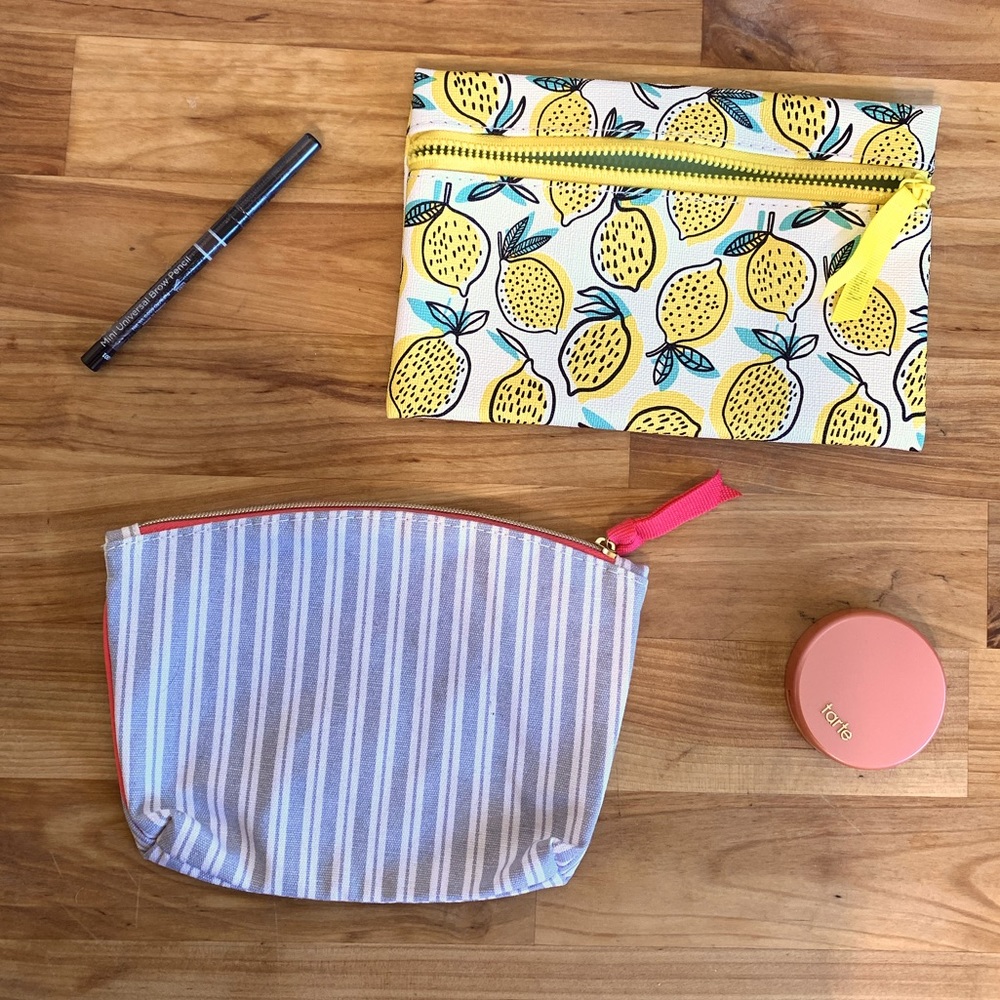 Ipsy Cosmetic Bags, Set of 2